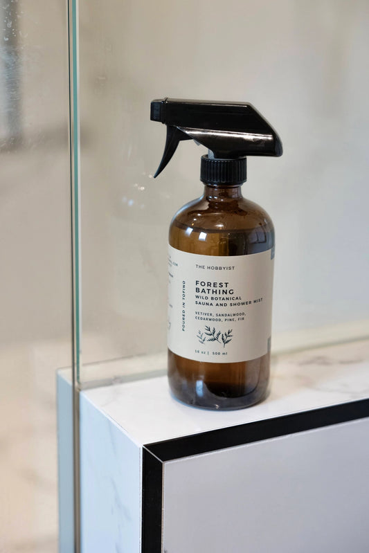 Forest Bathing Coastal Essential Oil Blend 🌲🍃
Reconnect with nature’s pace using Forest Bathing, a grounding blend of pure essential oils designed to calm the mind and body. Perfect for creating peaceful rituals that bring the wilderness home. 🌿✨
Eco-Friendly: Vegan, plastic-free, and ethically sourced ♻️
How to Use:
- In Sauna: Shake & spritz on sauna rocks for a forest-inspired aromatherapy experience 🌲
- In Shower: Spray 3-4 times under hot water for a nature-filled escape 🚿