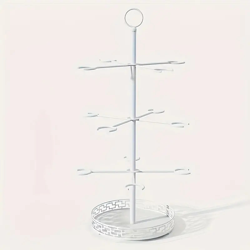 Get the party started with our contemporary metal Glass Holder Stand! 🍾✨
This stylish 3-tier, 12-glass tower (glasses not included) is multipurpose for all sorts of cocktails you want to display. It's ideal for weddings, holiday parties, and all hosting events, adding a touch of elegance to your gatherings.
With its sleek design, this glass holder not only showcases your drinks of choice but also elevates your entertaining game! 💖 🍸