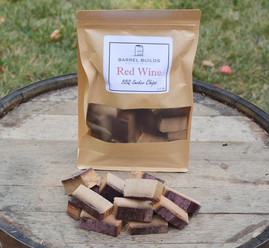 Red Wine Infused Smoker Wood Chips