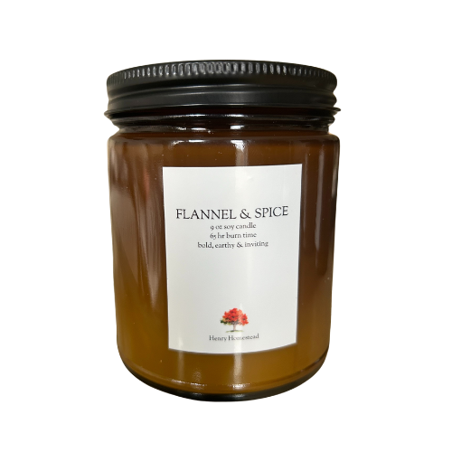 Flannel & Spice Soy Candle