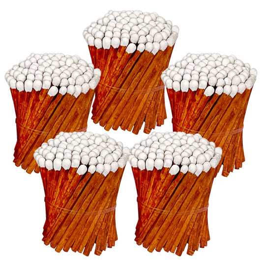 Unlock endless creative potential with our 2” safety matches in a *raw format*, perfect for repurposing in your home or using for DIY gifts! These color-tipped matches come in packs of 100 with extra striker stickers included.
Ideal for businesses looking to customize their own décor or products. ✨🔥