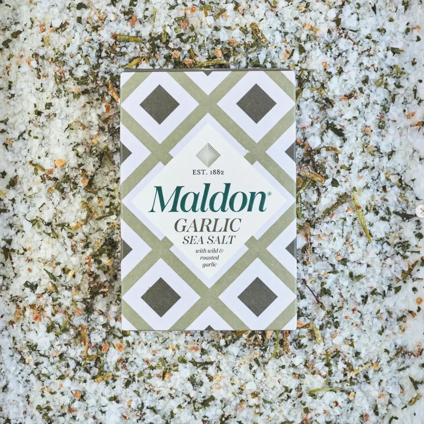 Maldon Garlic Sea Salt Flakes