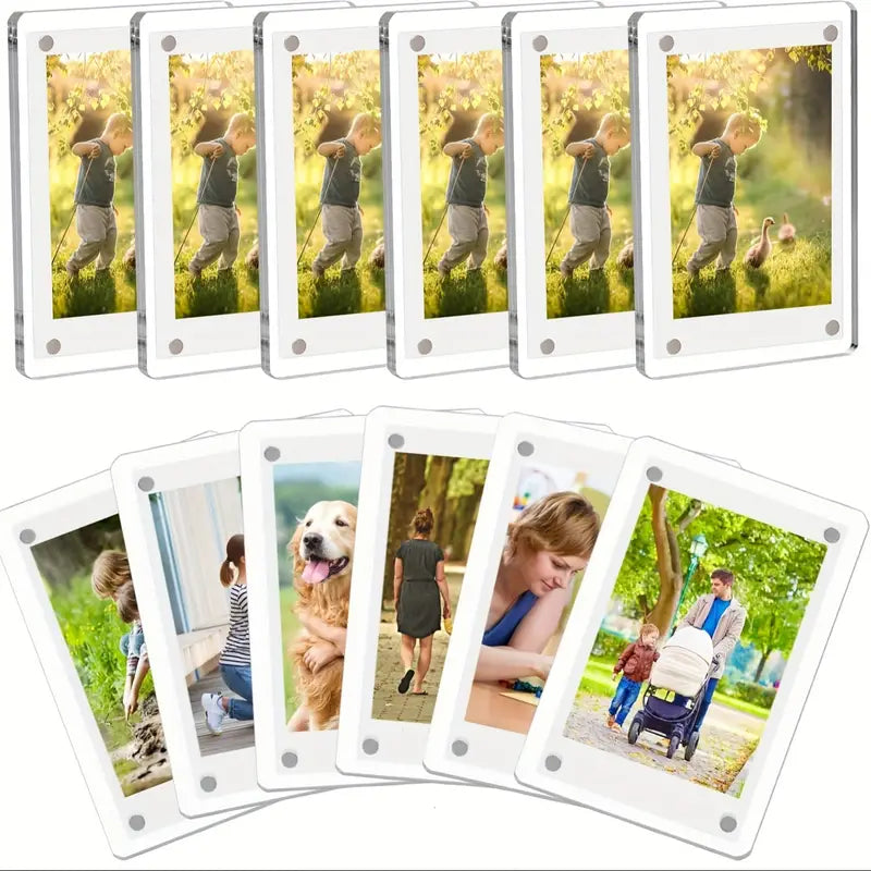 Magnetic Acrylic Instax Frames (6pc)