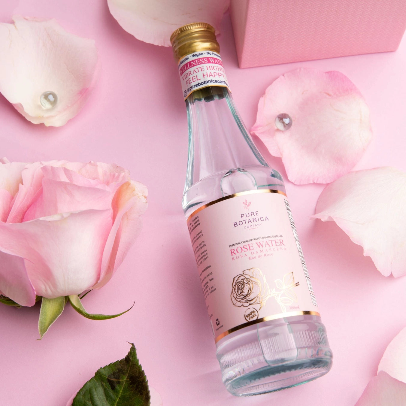 Concentrated Organic Rose Water (Mood-Boosting & Antioxidant)