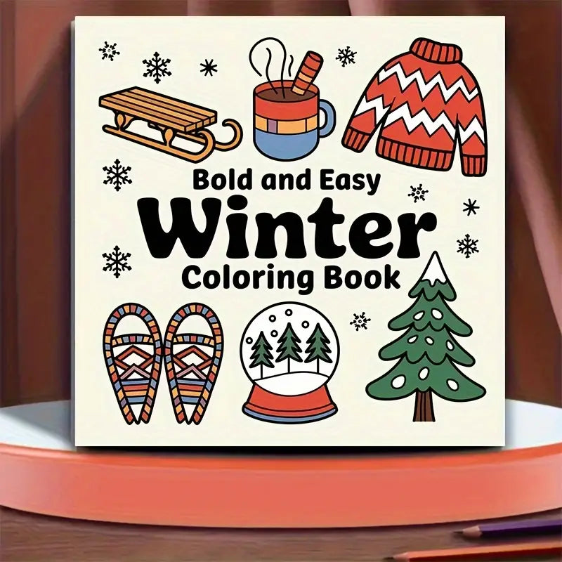 Winter Coloring Book